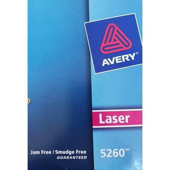Avery® Easy Peel Address Labels, 1" Width x 2 5/8" Length - AVE5260 20 Sheets - Picture 5 of 7